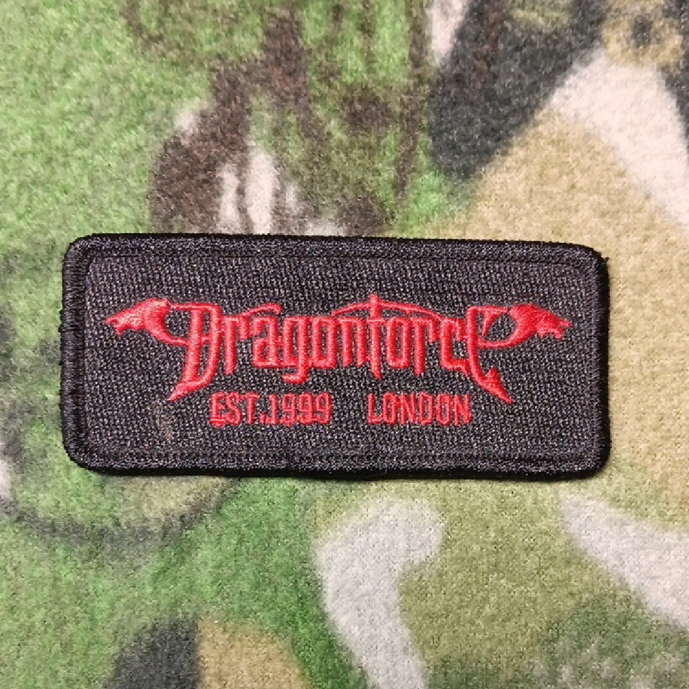 Dragonforce Band Embroidered Iron-on Patch